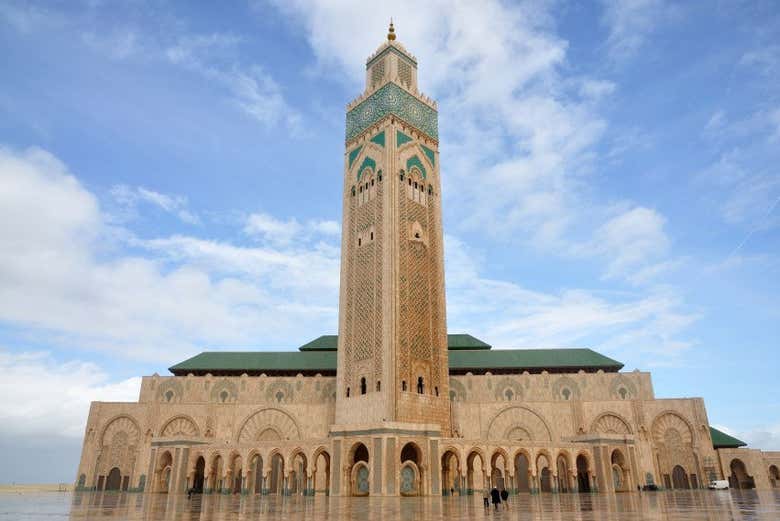 Hassan II Mosque in Casablanca